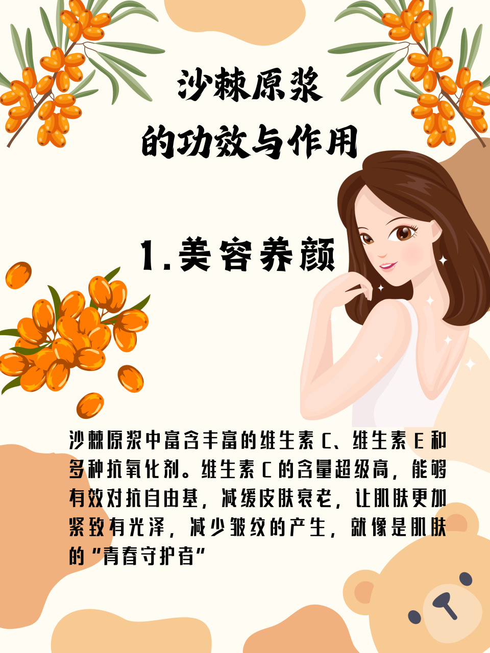 沙棘有哪些健康功效?