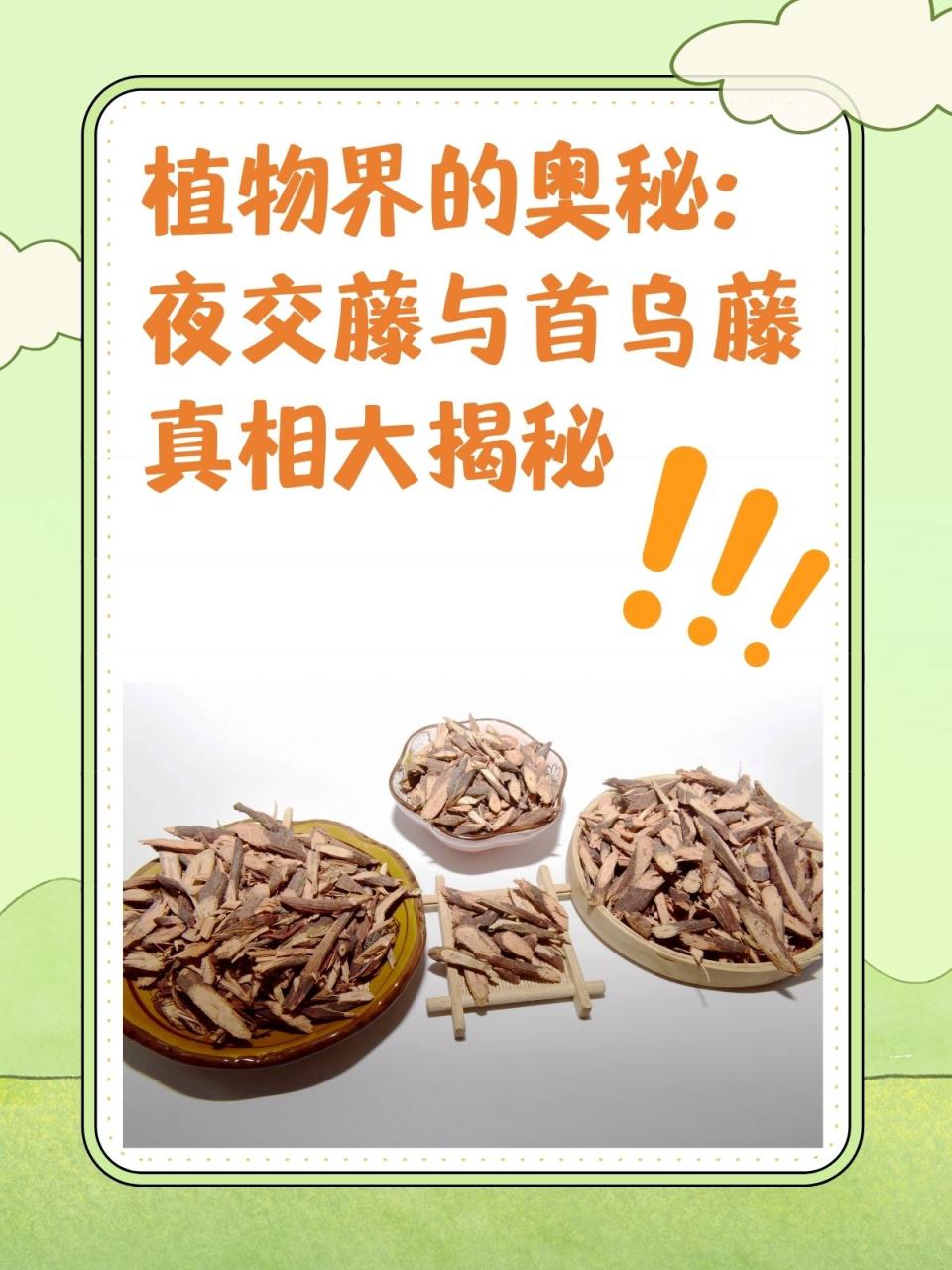 如何正确使用夜交藤?