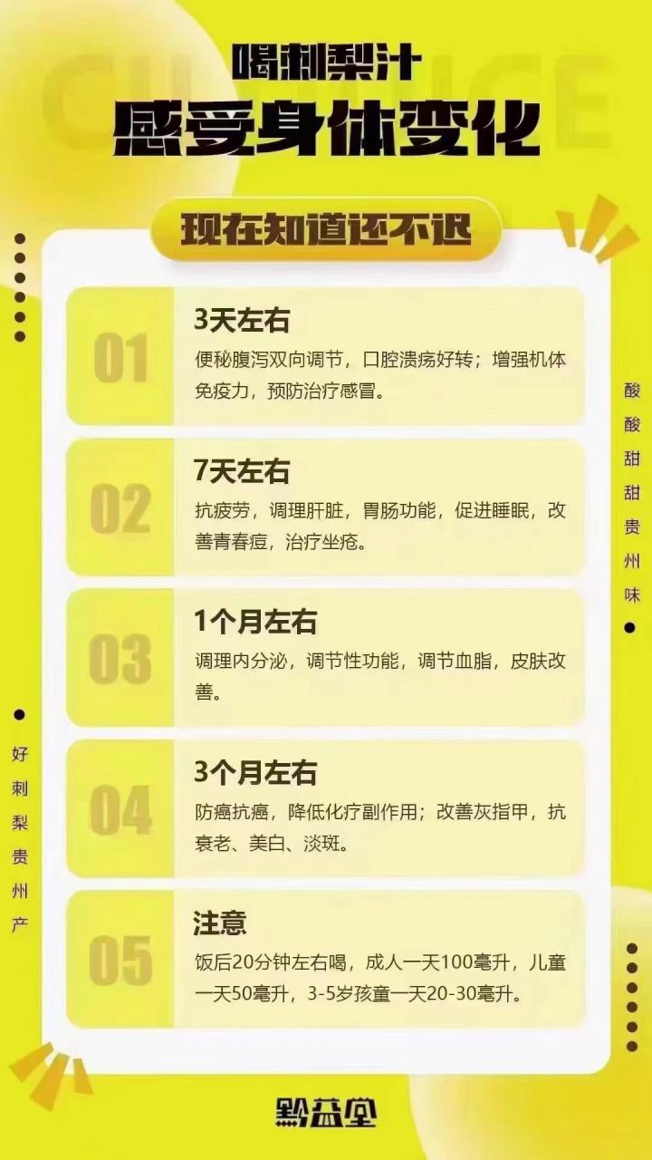 促进消化和身体排毒