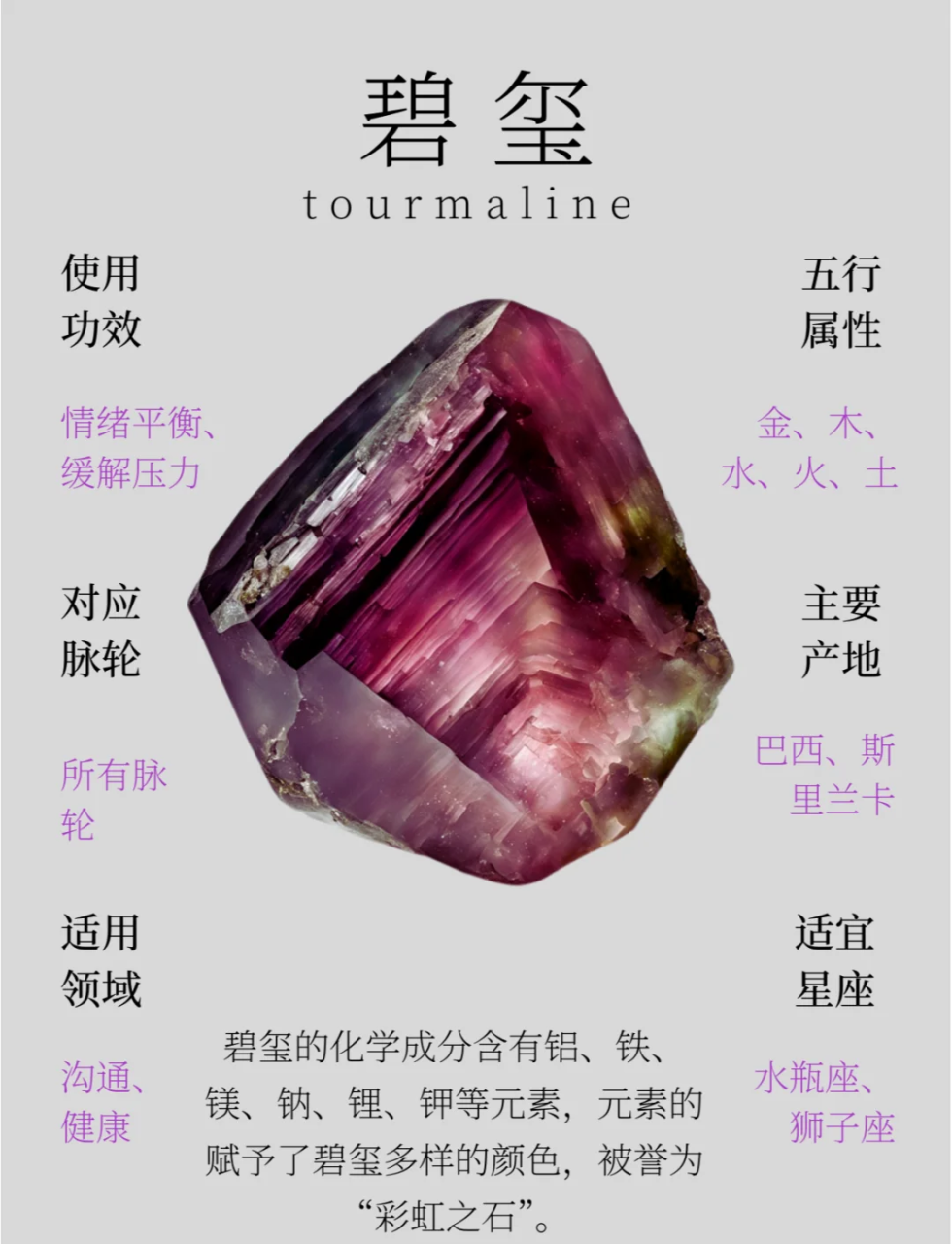 怎么选择与维护电气石