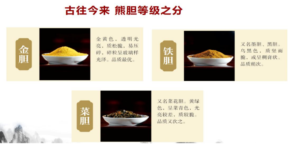 熊胆粉的健康益处