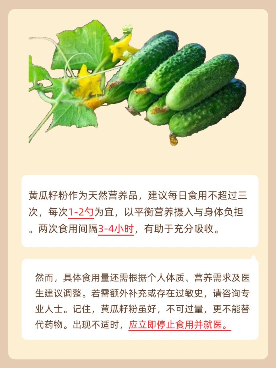 黄瓜籽的健康益处