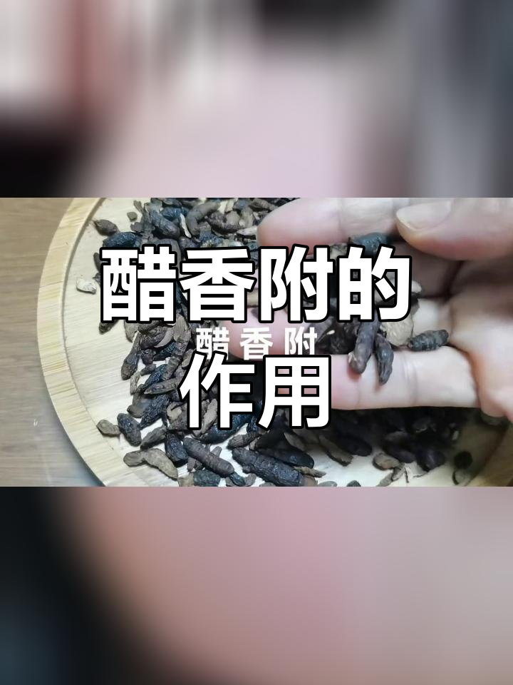 如何正确使用醋香附