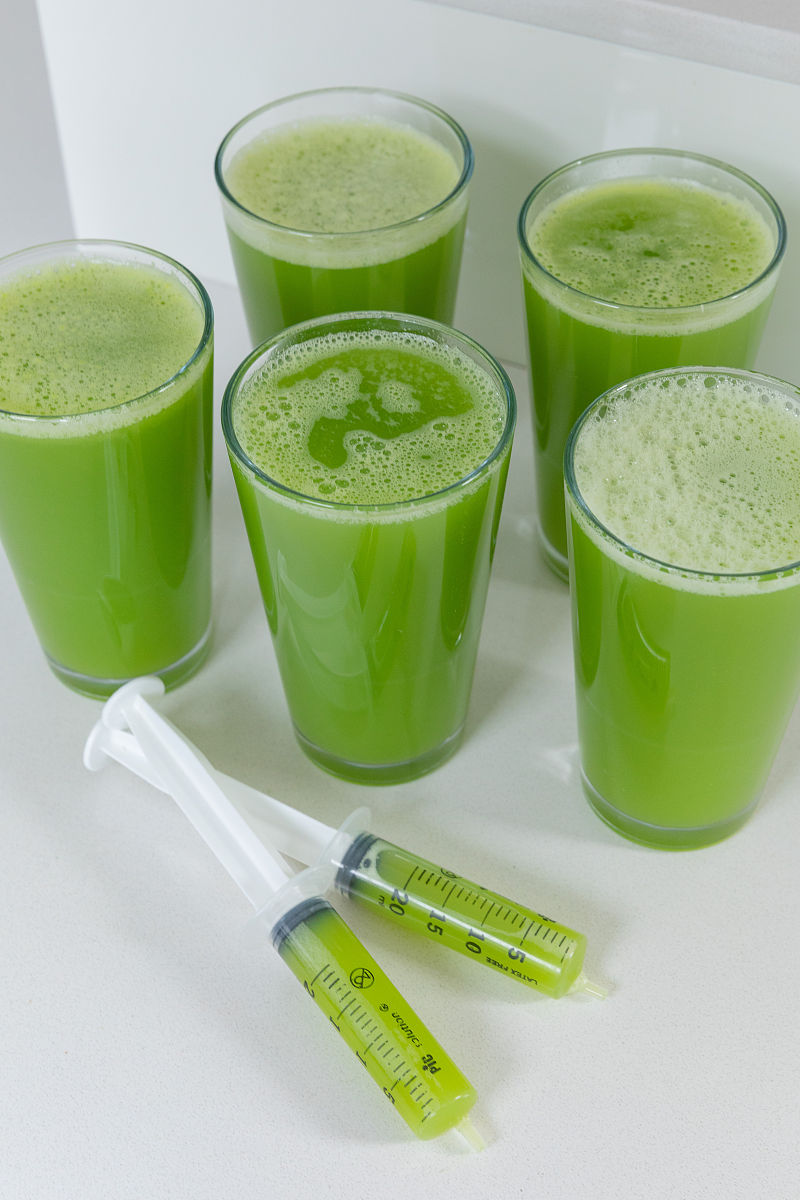 拥抱自然,从一杯青汁开始