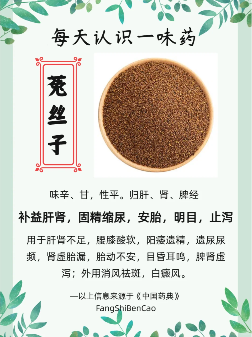 药用价值不容小觑